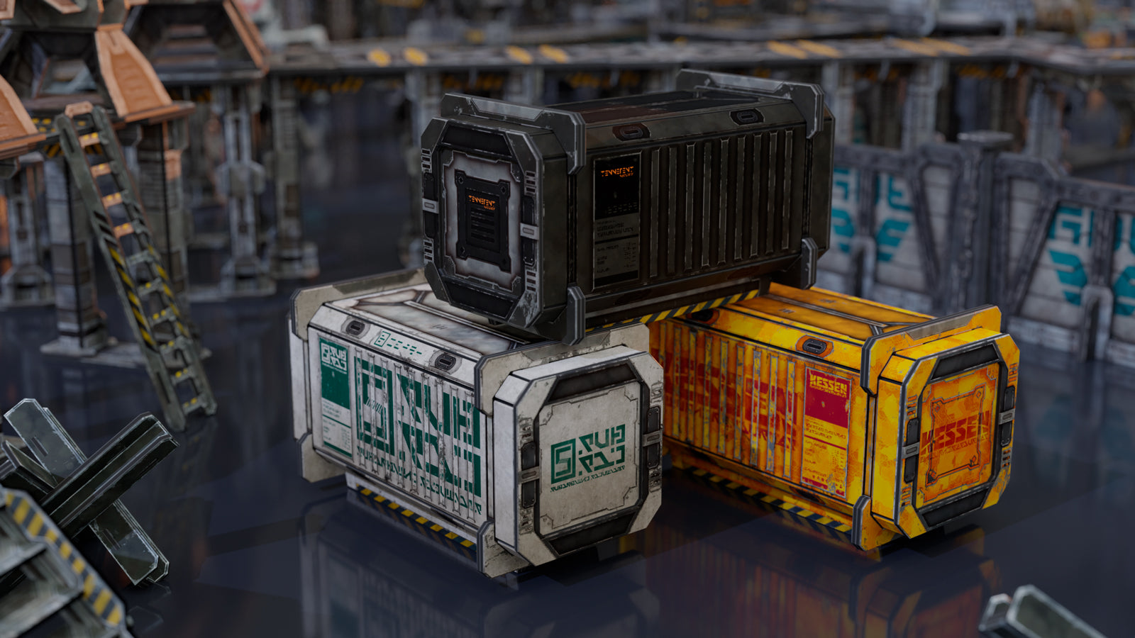 Cargo Containers 3 - Add-on