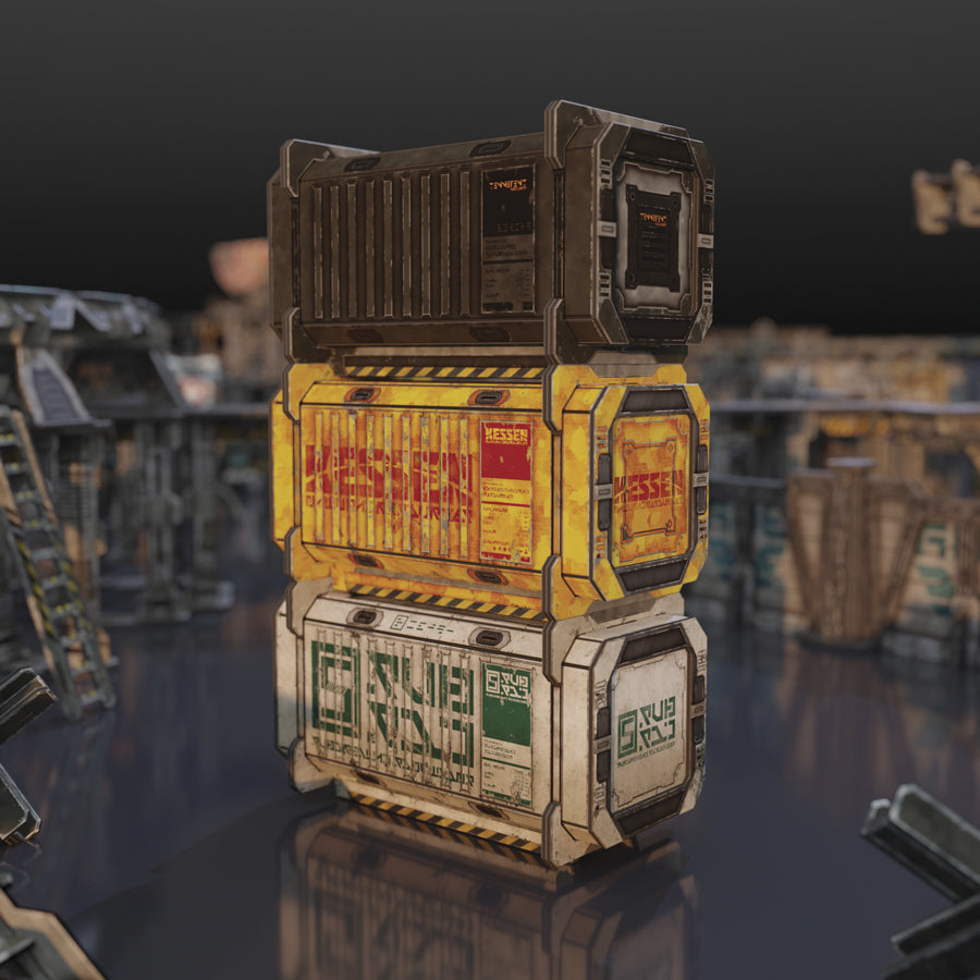 Cargo Containers 3 - Add-on
