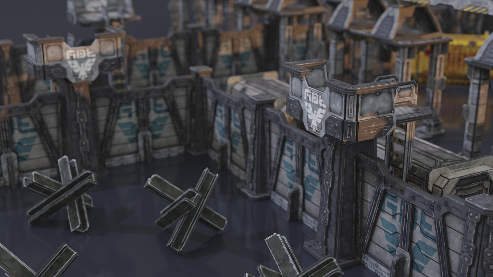 TinkerTurf Sci-Fi Terrain - Guard Tower Add-on - Neutral