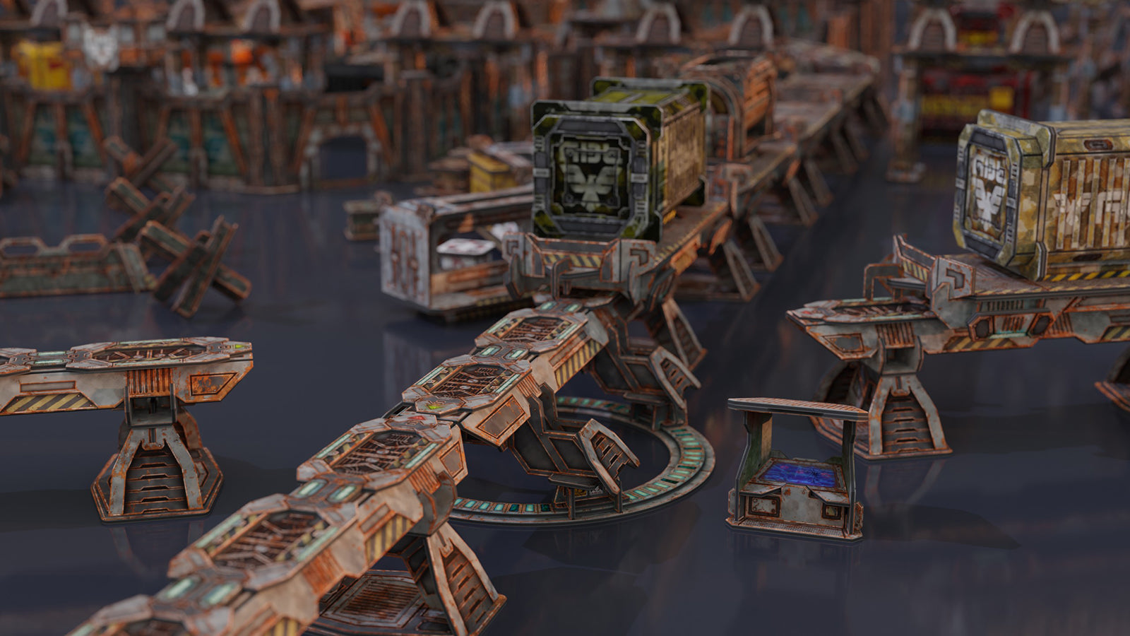 MagLev Rail Starter - Abandoned